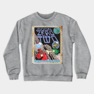 Mystery Science Rusty Barn Sign 3000 - Moon Zero Two Crewneck Sweatshirt